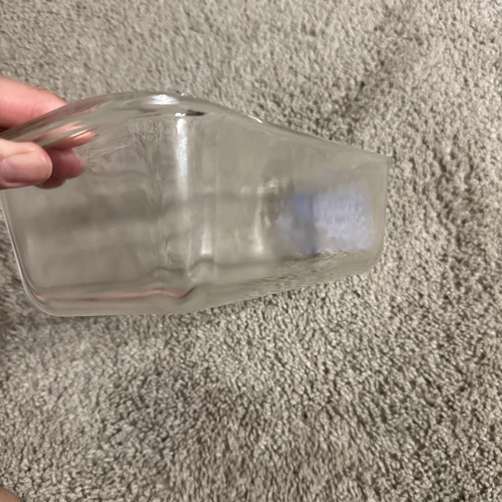 Vintage PYREX (all Caps) #213 Clear Glass Loaf Pan 1.5Qt 8.5x5x3" Bright & Clear - Picture 4 of 9